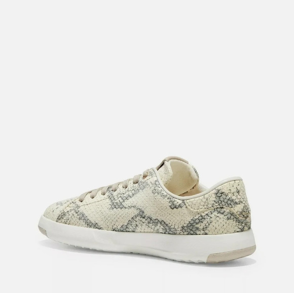 COLE HAAN Grandpro Tennis Skane Skin Python Print Lace Up Sneakers W14594 8.5B - Picture 3 of 12